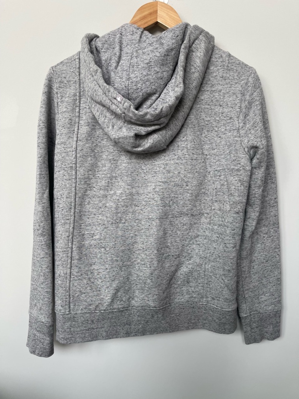 FIGS | On Shift Full-Zip Hoodie Heather Gray Pockets Medical Hospital Nurse - Picture 5 of 6